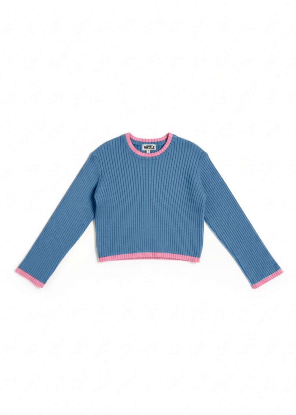 Daydreams Sweater Top - Blue Heaven by Finding Foxtale