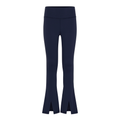Split Flare Leggings Navy
