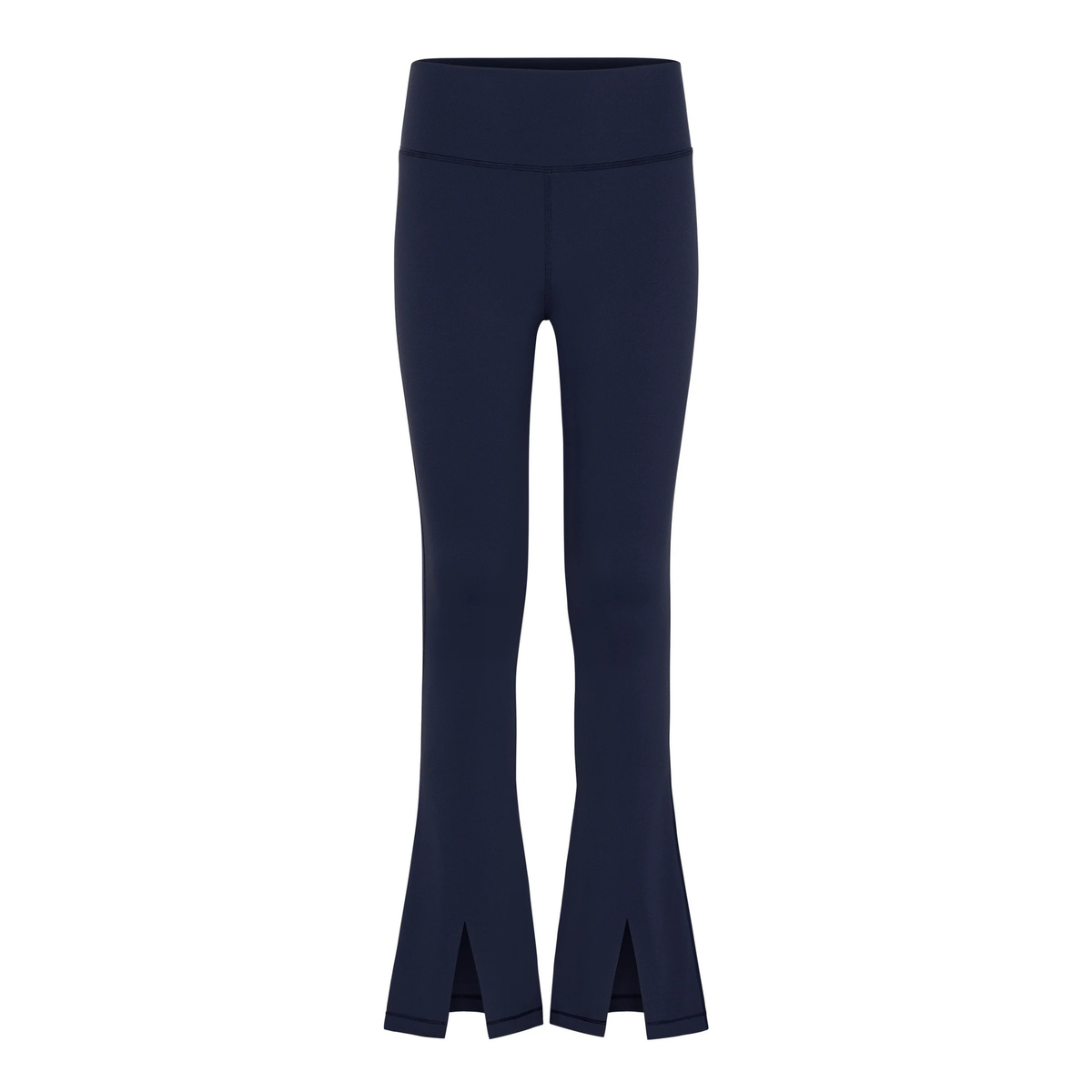 Split Flare Leggings Navy