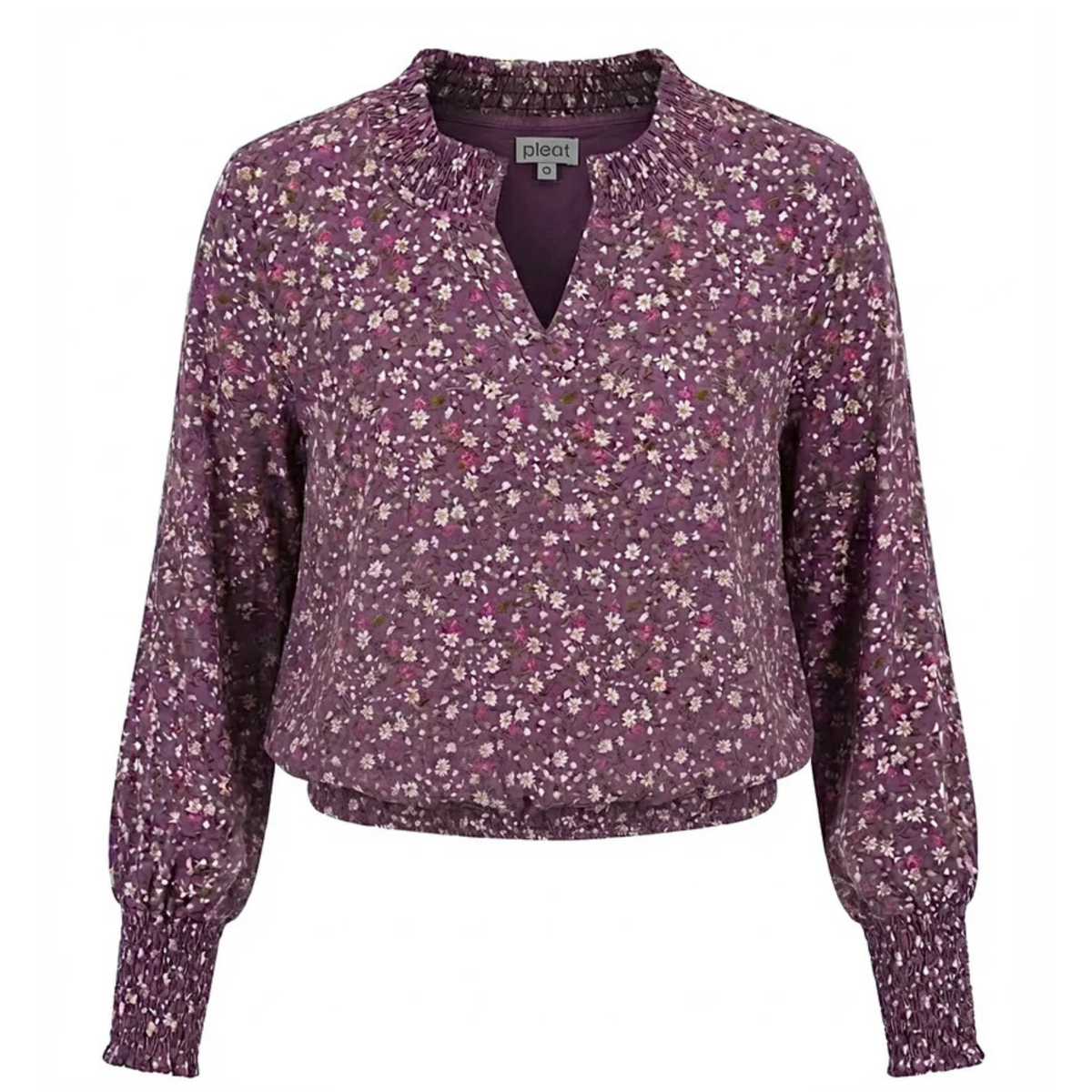 Violet Fleur Top