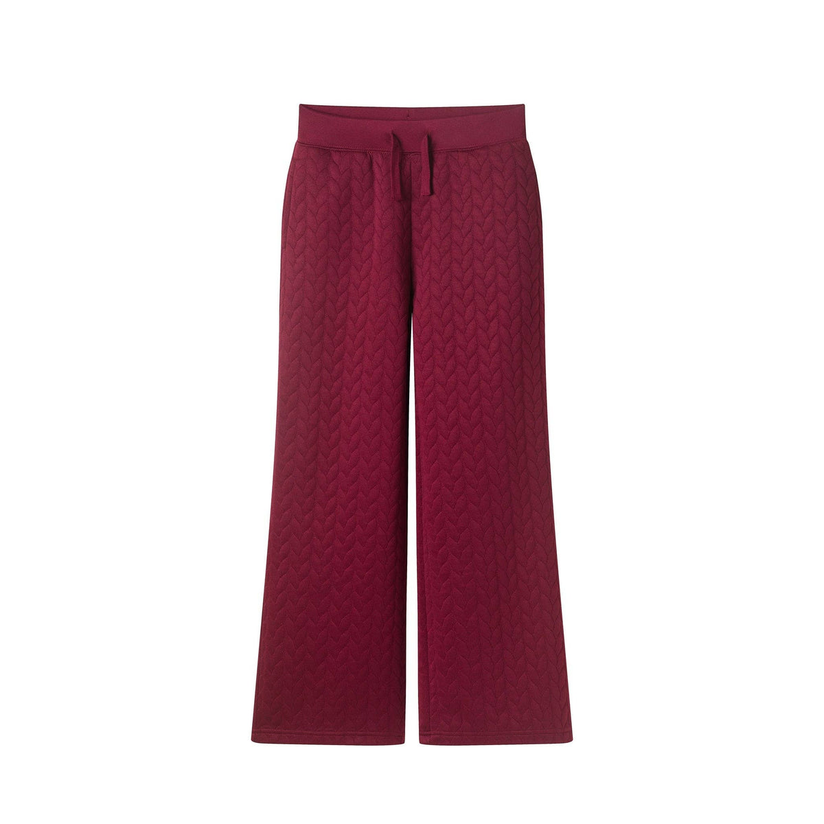 Quilted Lounge Pant | Berry Pink