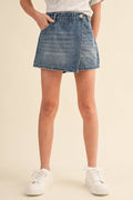 Girls Skort - Medium Denim by heart and arrow