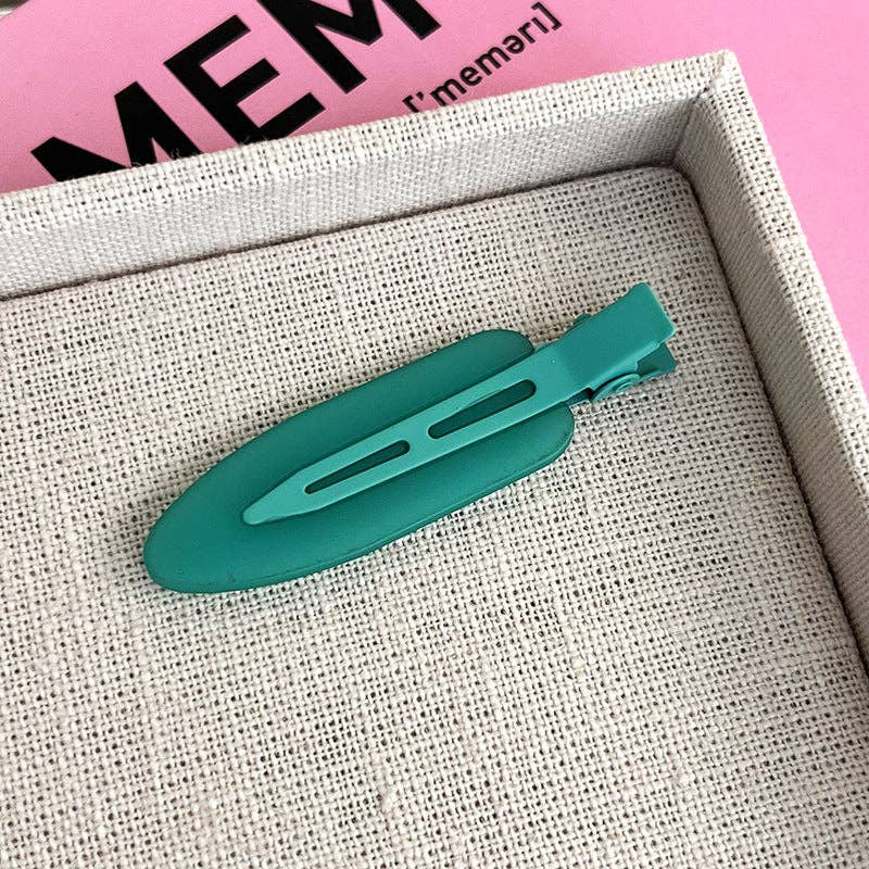 Colorful Jelly Hair Clips for Women - Cute Matte Duckbill Clips - G
