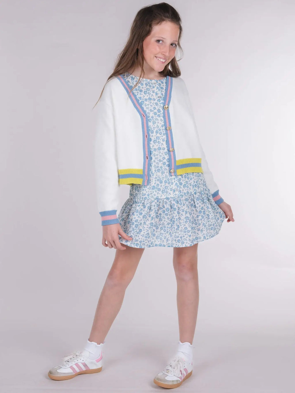 Francine Cardigan - Cloud White