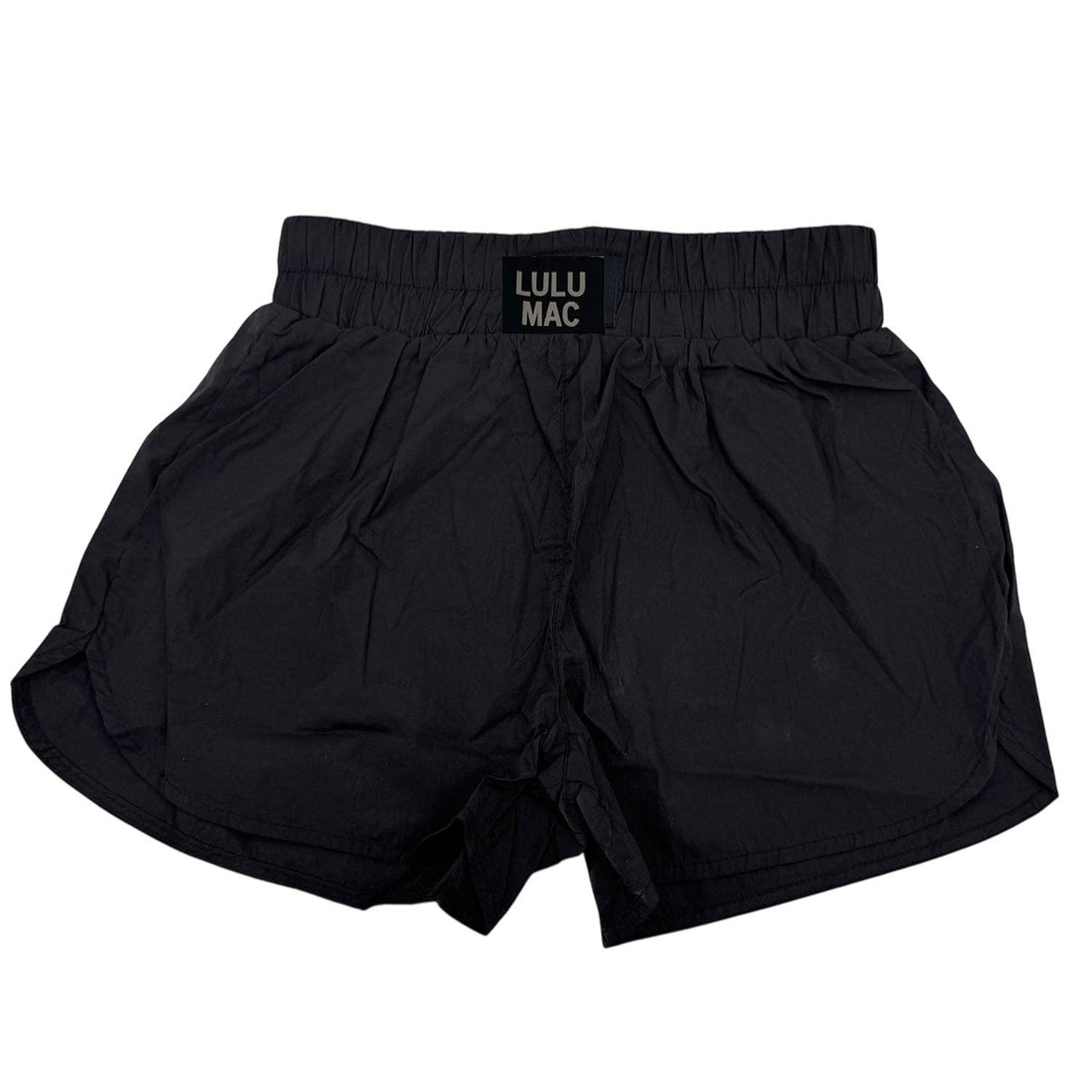 Kids Solid Nylon Shorts - Black by Girlie Girl Originals
