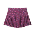 Pleated Athletic Skort | Berry Floral