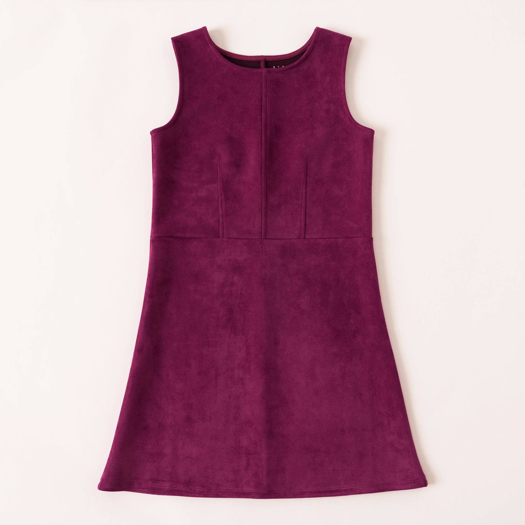 Ultrasuede Jumper - Raspberry Radiance by Kidpik