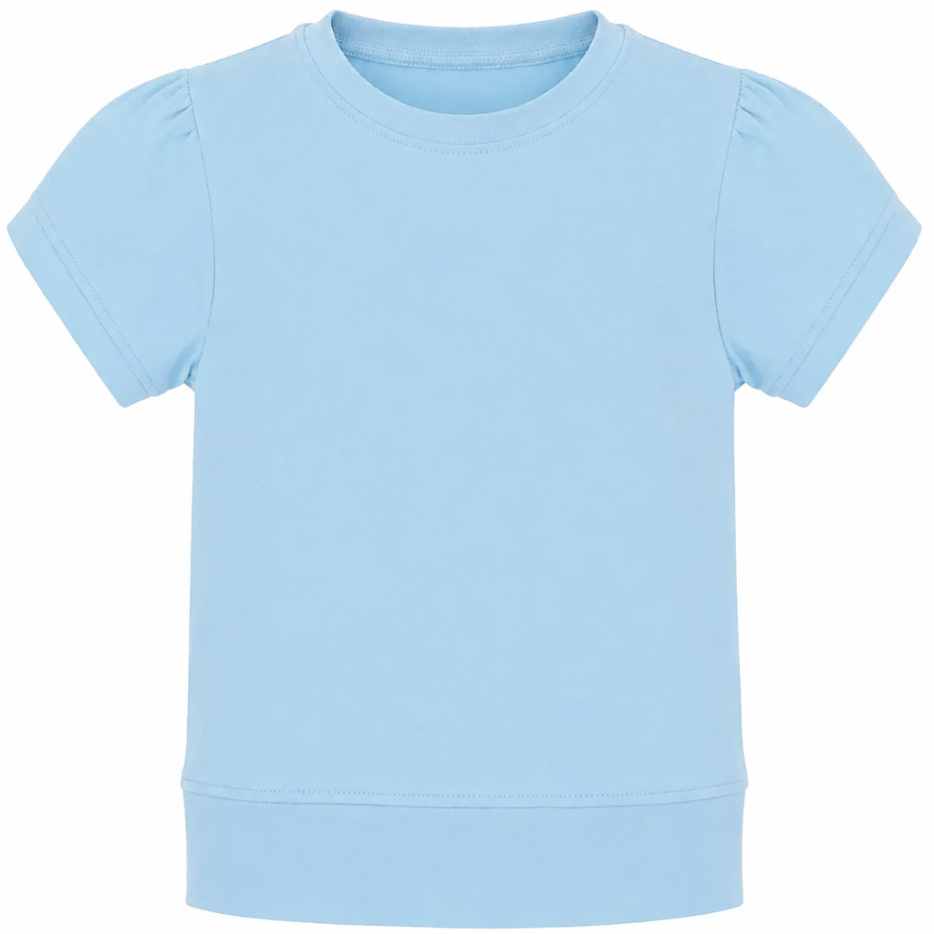 Light Blue Short Sleeve Holly