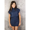 Midnight Navy Bow Sweater Skirt