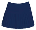 Mini Pleated Skort in Solid Navy