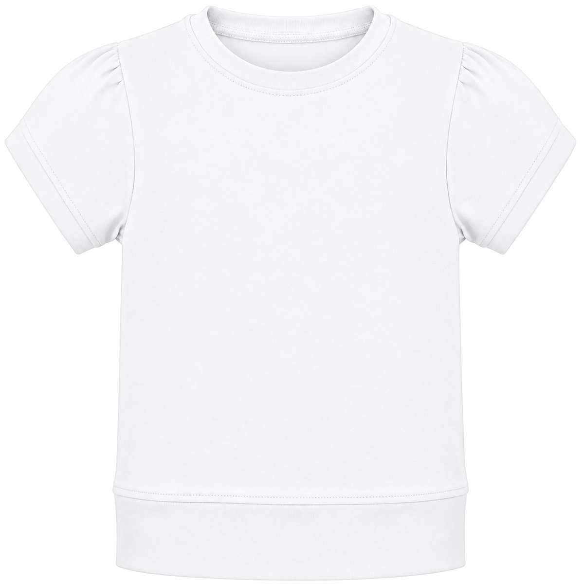 White Short Sleeve Holly