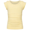 Ruched Top Solid Yellow